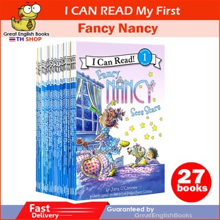 *มีเก็บปลายทาง* หนังสือเด็กภาษาอังกฤษ I can read : Fancy Nancy  (level 1) 27 เล่ม