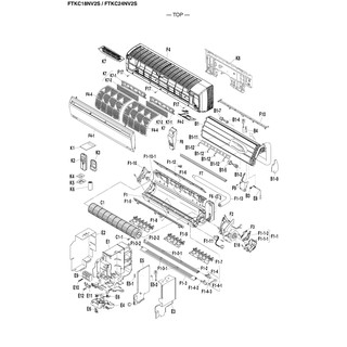 FTKC18NV2S อะไหล่ แอร์ DAIKIN รุ่น FTKC18NV2S ชิ้นส่วน งานช่าง งานซ่อม อุปกรณ์ PART FTKC18NV2S ศูนย์บริการ อะไล่แท้