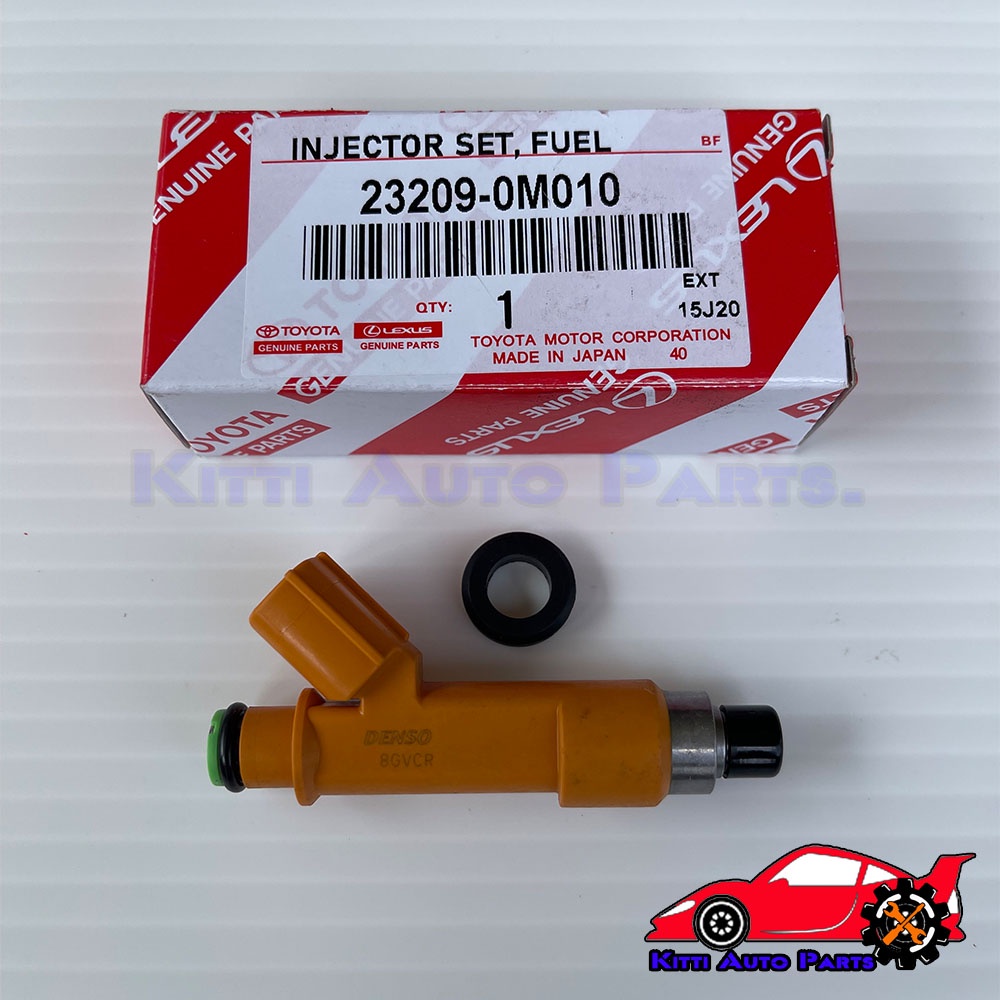 หัวฉีด12รู แท้ (23250-0M010) ยี่ห้อ TOYOTA รุ่น YARIS,VIOS ปี 2008-2013