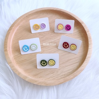 ต่างหูยิ้มพร้อมส่ง, ต่างหูsmiley, ต่างหูมินิมอล (3 คู่ 100 บาท)