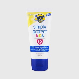 Banana Boat Simply Protect Kids Mineral-Based Sunscreen Lotion SPF50+/PA+++ 90ml กันแดดดูแลผิวของเด็ก