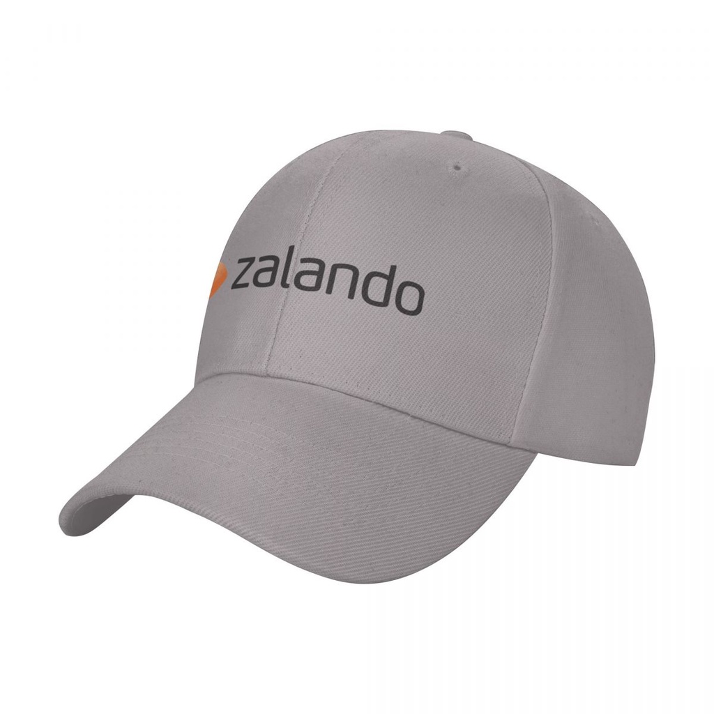 ใหม่ที่มีอยู่ Zalando เบสบอลหมวกผู้ชายผู้หญิงแฟชั่นโพลีเอสเตอร์สีทึบหมวกปีกโค้ง Unisex Golf Running 