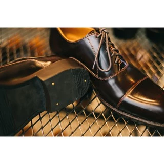 [M02] Shoesshi รองเท้าหนัง Oxford รองเท้าผู้ชาย รองเท้าหนังแท้ CapToe Oxford ทรงคลาสสิค