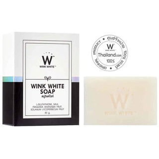 ขาว-ดำ ฟอกตัว สบู่วิงค์ไวท์ Wink white soap สบู่วิงค์ไวท์ Wink white soap สบู่ทำความสะอาดผิวกาย