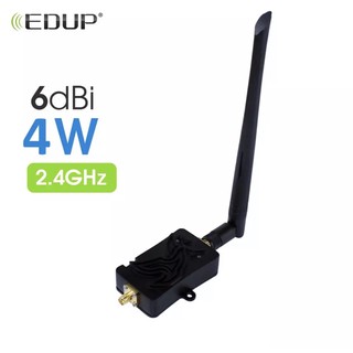 EDUP Wifi 8W Power Amplifier 2.4GHz 802.11b/g/nสัญญาณWifi Repeater Router RangeขยายBooster 6dBiเสาอากาศWireless Adapter