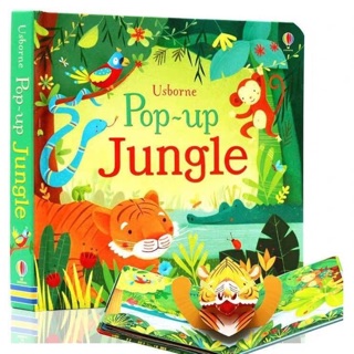 🐯 หนังสือ Pop-Up ธีมป่า 🐵Usborne Pop-Up Jungle