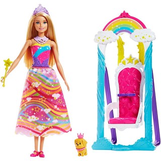 Barbie® Dreamtopia Playset ตุ๊กตา บาร์บี้ ชุดดรีมโทเปีย (ของเล่นเด็ก, ตุ๊กตา) FJD06