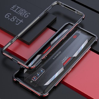 กันชนโลหะหรูหรา Nubia Red Magic 5G / 5S / 6S / 6pro โทรศัพท์มือถือ ป้องกันโล่, ประเภทกรอบ ต่อล็อคสกรูเคส