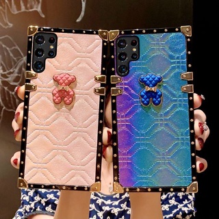 [พร้อมส่ง] เคสโทรศัพท์มือถือ ลายหมี สําหรับ Samsung Galaxy S22 S22+ S22 Ultra S21 S21+ S21 Ultra S20 S20+ S20 Ultra S10 S10+ Lite