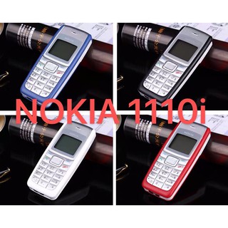 โทรศัพท์ปุ่ม Nokia 1110i เป็นของแท้ 100% ตัวอักษรใหญ่เสียงดัง สามารถใช้ซิมการ์ดAIS TRUE DTAC 4G