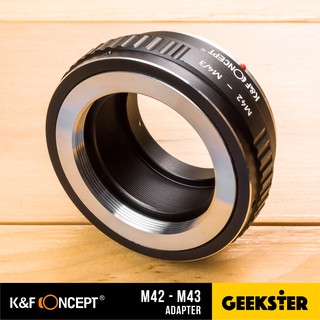 เมาท์แปลง K&amp;F M42-M43 ( M42 - Olympus / Lumix M43 / M42-Olympus Lens Adapter / KF )