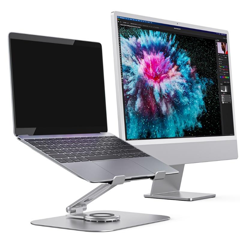 วงเล็บAluminum Alloy Notebook Lifting Stand Ergonomic Notebook Comuter ...