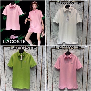 (ส่งฟรี) ชุดเดรส DRESS POLO LACOST