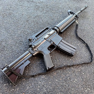 ปืนของเล่น ปืนพลาสติก ปืนอัดลม รุ่น M16-A1D