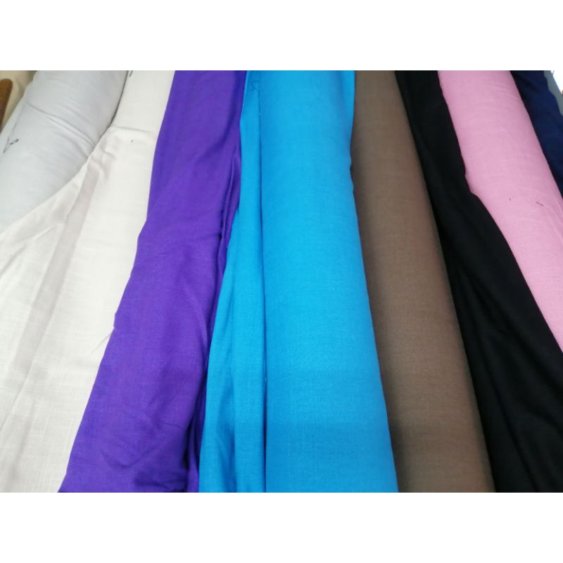 ผ้าใยกัญชงหน้ากว้างสี (เมตร)