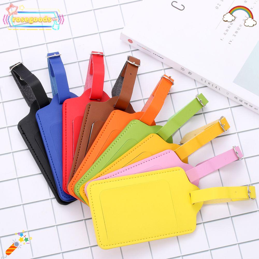 Name Tags for Luggage Luggage Tags 10 COLORS YingWang 10 PCS Luggage Tags Aircraft Luggage Tag 