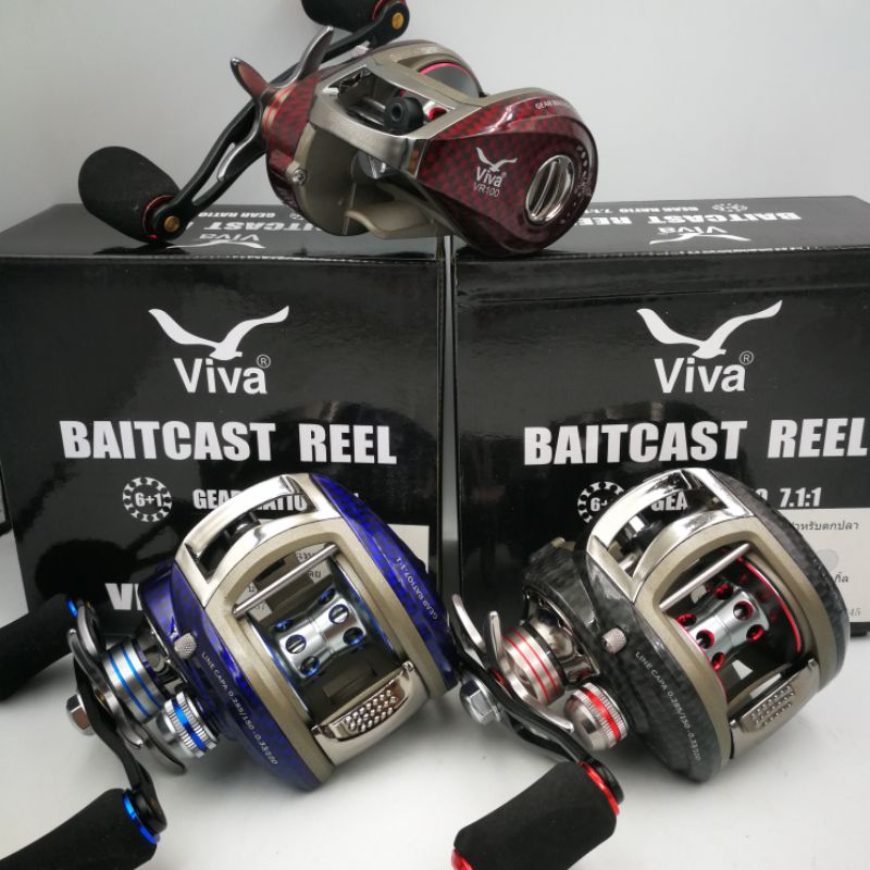 รอกหยดน้ำ วีว่า  VL/VR รอกหยดน้ำราคาถูก VIVA Baitcast Reel