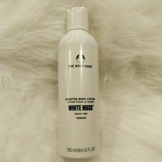 พร้อมส่ง The body shop White musk body lotion 250ml