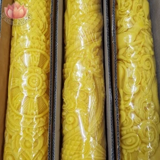 เทียนพรรษา เทียนแกะลาย ขนาด12-100 คุณภาพดีราคาถูก ราคา/ต้น