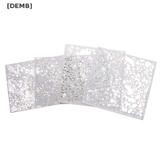 [DEMB] Corrosion Stain Stenciling Template Leakage Spray Plate Tools for Military Model Hot Sell