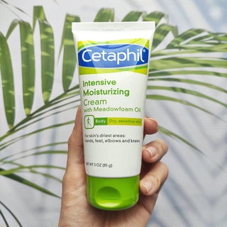 Cetaphil® Intensive Moisturizing Cream with Meadowfoam Oil 85g  ครีมชนิดเข้มข้น สำหรับผิวแห้ง หรือแพ้ง่ายโดยเฉพาะ