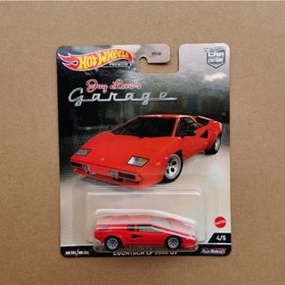 Hotwheels Jay Leno Garage รุ่น Lamborghini Countach LP5000 QV ล้อยาง