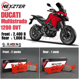 ผ้าเบรค NEXZTER สำหรับ Ducati Scrambler 800,monster 821,797.hp 821,939,panigale 899,959,mulyistrada950,enduru,xdiavel,su