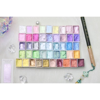 Handmade watercolor สีน้ำแฮนเมด ขนาดฮาฟแพน 2 ml