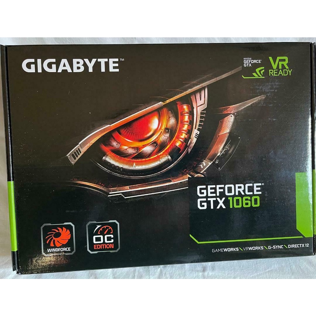 Gigabyte GeForce GTX 1060 6GB GDDR5 Graphics Card BRAND NEW SEALED