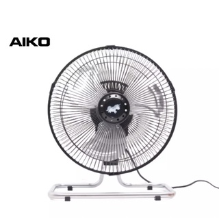 AIKO#DF-1018 พัดลมเสียบไฟบ้าน ใบพัด10นิ้ว***รับประกันมอเตอร์2ปี***มอก 834-2558