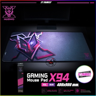 แผ่นรองเมาส์ Nubwo X94 ขนาดยาว400X900mm. Gaming Mouse Pad XXL