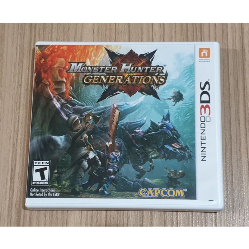 แผ่นเกม 3DS มือสอง Monster Hunter Generation
