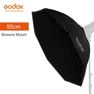 Godox Pro 95cm 37" Octagon Honeycomb Grid Bowens Mount Softbox for Studio Flash