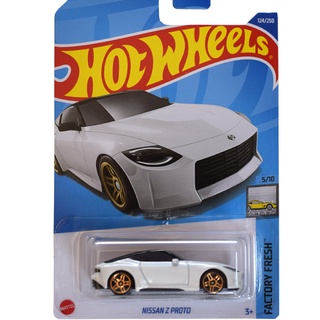 [พร้อมส่ง] รถเหล็ก HOTWHEELS ของแท้ Nissan Z Proto (White) HW2022_#124B