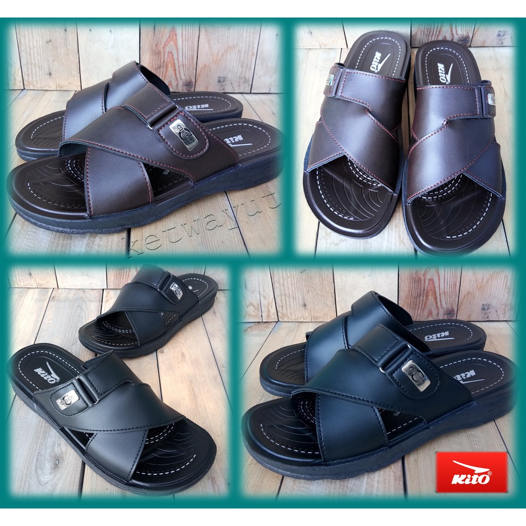 รองเท้าแตะแบบสวมผู้ชาย รองเท้าแตะผู้ชายแบบสวม kito 364