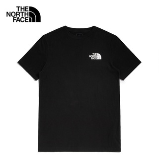 The North Face North เสื้อยืดแขนสั้นสำหรับผู้ชาย,ระบายอากาศได้ดีดูดซับเหงื่อสำหรับกิจกรรมกลางแจ้ง |