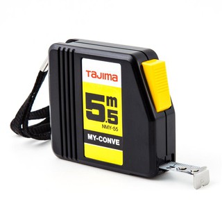 ตลับเมตร 5.5 เมตร สีดำ ทาจิม่า NMY-55BLMeasuring Tape 5.5 m.Black Tajima NMY-55BL