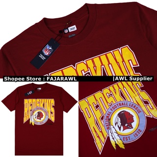 เสื้อยืด พิมพ์ลาย Redskins WASHINGTON COMMANDERS NFL MAROON TEAM FOOTBALL สําหรับผู้ชาย