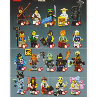 +++ ขาย Lego Minifigure Ninjago the Movie Series นินจาโก ลอยด์ เลโก้ มินิฟิกเกอร์ ของแท้ พร้อมส่ง เลือกตัวได้ +++