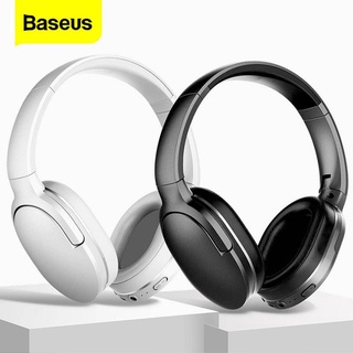 Baseus D02 Pro หูฟังไร้สาย สเตอริโอ เบสเซอร์ราวด์ ไมโครโฟนในตัว หูฟังบลูทูธ 5.0 หูฟังสําหรับเล่นเกม หูฟัง Aux ความทนทานเป็นเวลานาน