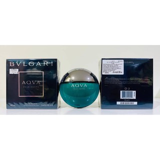 BVLGARI  AQVA Pour Homme 100 ml ซีล