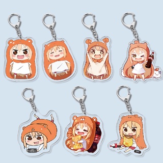 อะนิเมะ Himouto! พวงกุญแจอะคริลิค จี้คอสเพลย์ Umaru-chan แบบสองด้าน