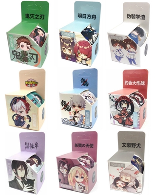 ✨พร้อมส่ง✨SALE!!!masking tape 4cm*5m demon slayer ดาบพิฆาตอสูร鬼滅の刃Kimetsu no Yaibaญี่ปุ่น อะนิเมะ