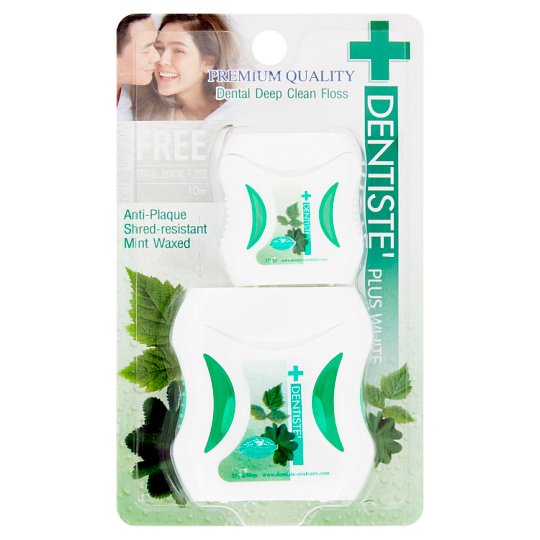 ขายดีสุด!! 1ฟรี1 Dentiste' Dental Floss 50m. ฟรี! 10m. ไหมขัดฟัน ทำความสะอาดล้ำลึก ขจัดคราบพลัค