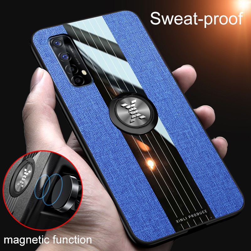 เคส Realme Narzo 20 Pro ฮาร์ดเคสกันกระแทกเคสโทรศัพท์ Hybrid Armor Shockproof Ring Case Realme Narzo2