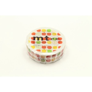 mt masking tape apple pattern (MTEX1P154) / เทปตกแต่งวาชิ ลาย apple pattern แบรนด์ mt masking tape ประเทศญี่ปุ่น