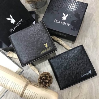 ! PLAYBOY SHORT WALLET กระเป๋าสตางค์สั้นพับ2ตอน Limited Edition