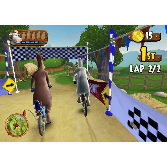 Ps2 เกมส์ Barnyard ปลายทางได้