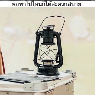 ตะเกียงวินเทจ LED Warm light ตะเกียง Camping LED USB ชาร์จ ใช้งานได้ยาว18hr. ตะเกียง LED ตะเกียงแคมปิ้ง ไฟแคมปิ้ง