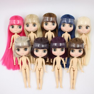 ตุ๊กตาของเล่น Blyth Middie Doll 1 / 8 Matte Face Joint Body 20 ซม .ตุ๊กตาตัวเล็ก